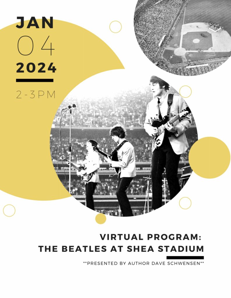 The Beatles At Shea Stadium Flyer