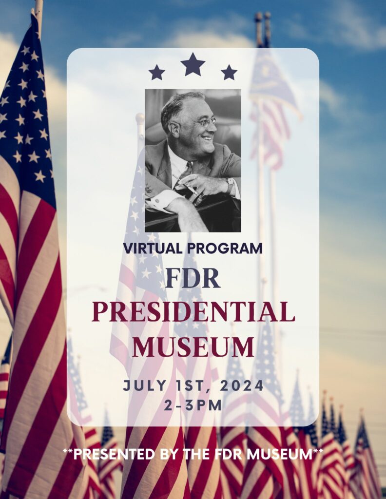 FDR Presidential Museum Flyer